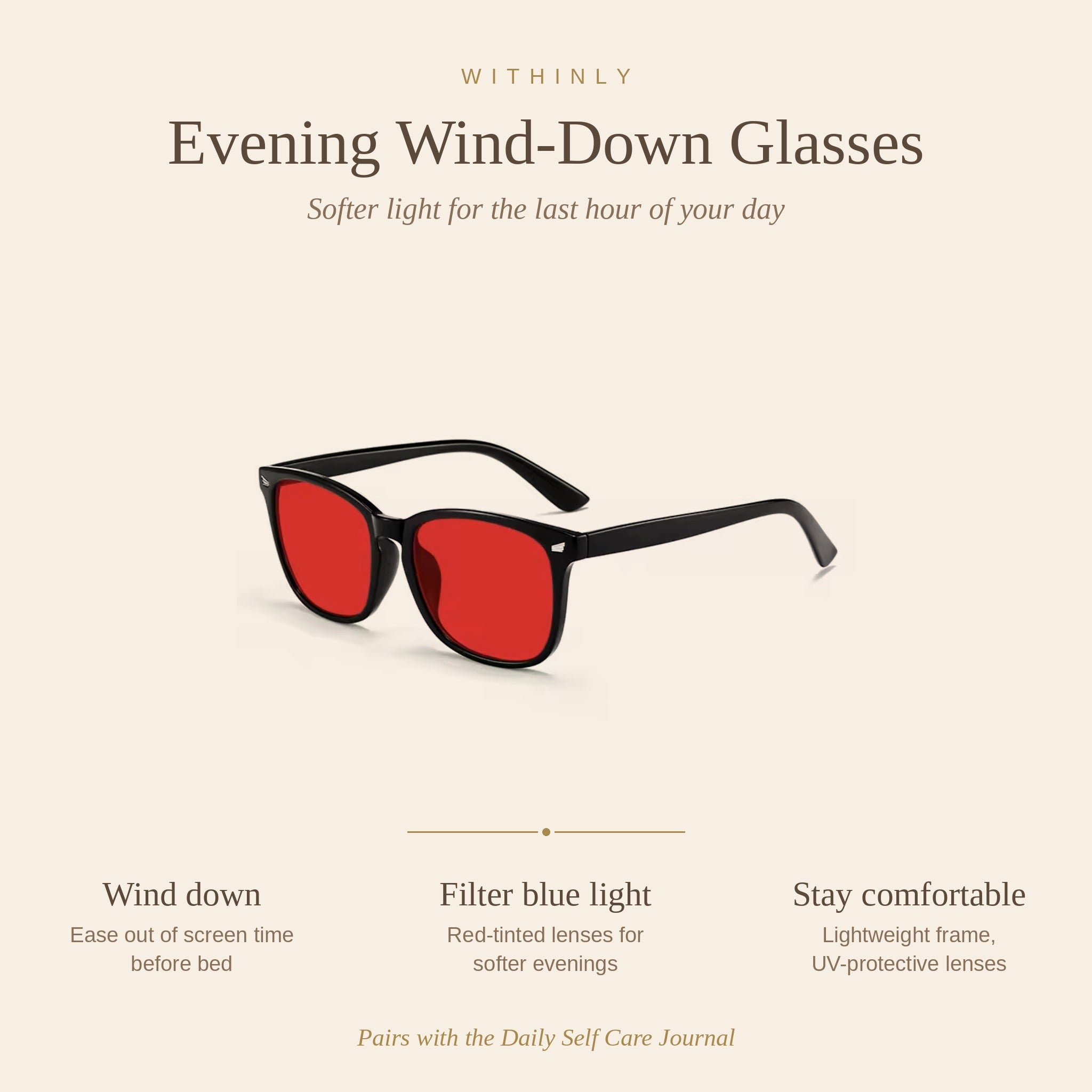 Evening Wind-Down Glasses